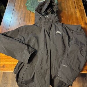 North face 2:1 winter jacket with removable fleece.